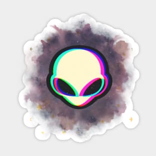 alien area Sticker